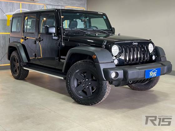 JEEP WRANGLER 3.6 UNLIMITED SPORT 4X4 V6 GASOLINA 4P AUTOMÁTICO